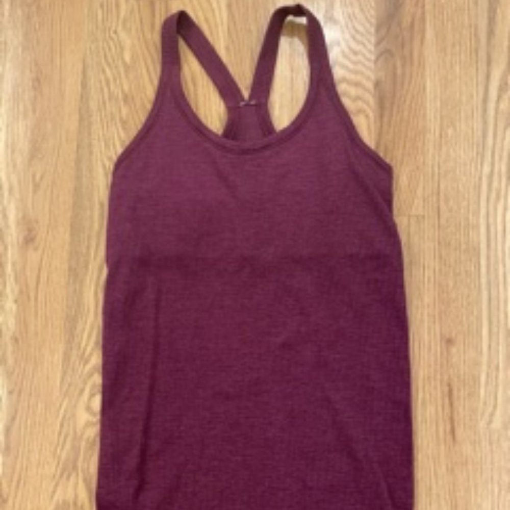 lululemon Ebb to Street Tank Purple Size 6